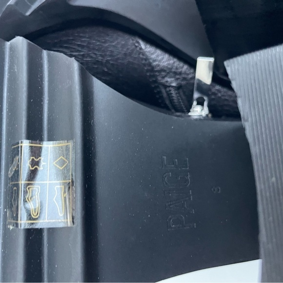 Paige Whitney Shearling Lined Boot in Black NEW - Picture 6 of 9